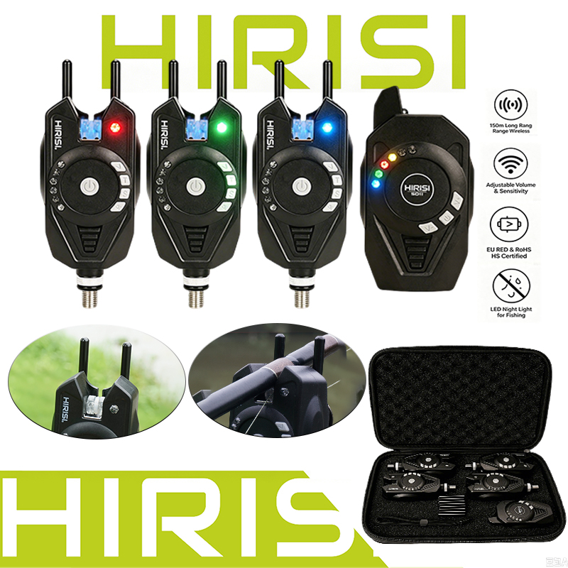Bite Alarm - HIRISI SD11 3+1 Alarm Gigitan Ikan