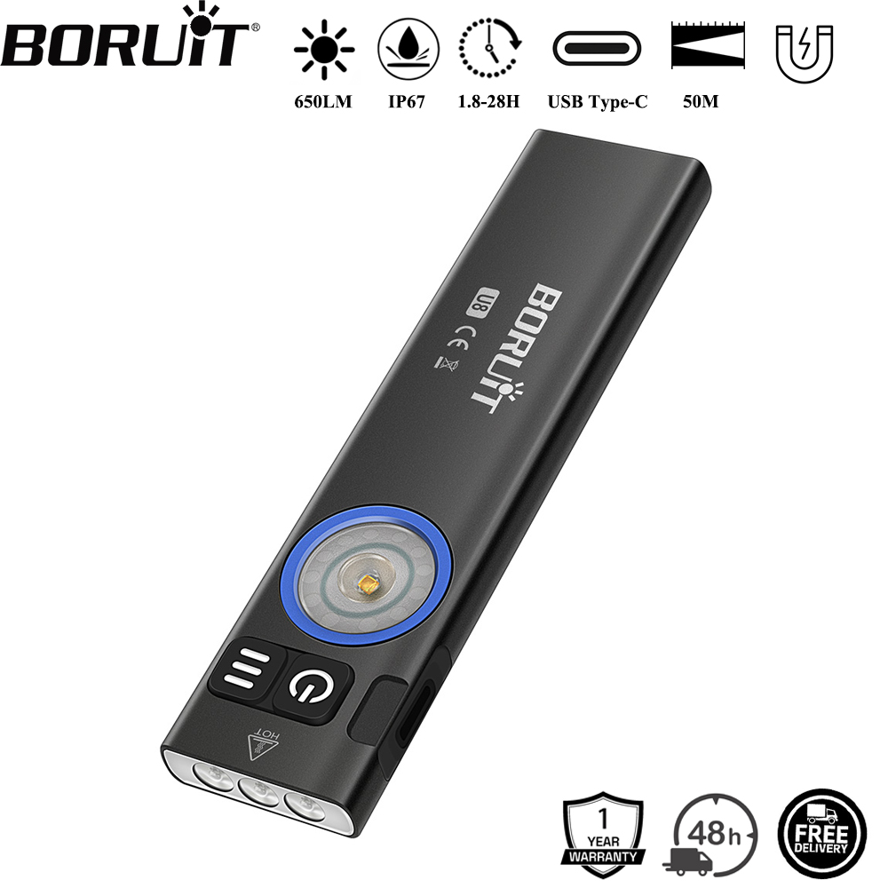 Fishing Light - BORUiT U8 650LM EDC Senter LED