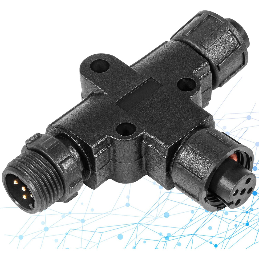 Fish Finder Cable - Untuk NMEA 2000 Micro-C T-Connector 5