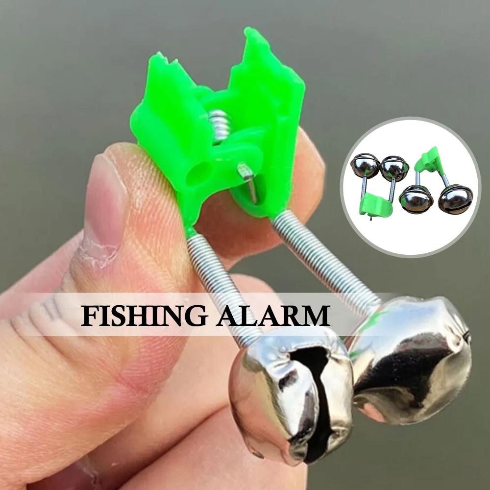 Bite Alarm - 10 Buah Klip Lonceng Alarm Pancing,