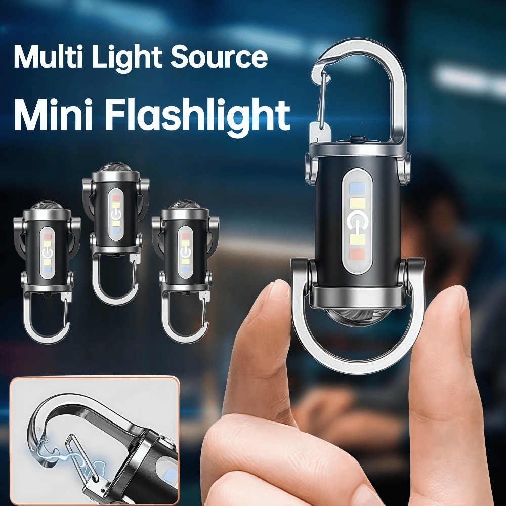 Fishing Light - Lampu Gantungan Kunci Portabel Senter Mini