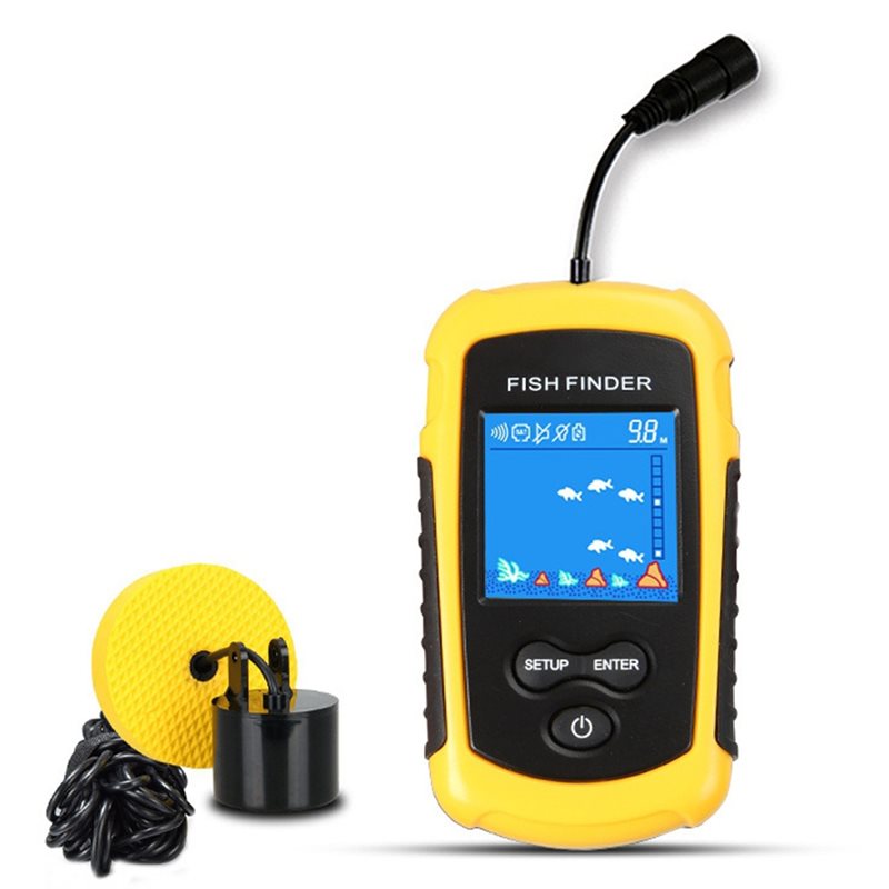 Fish Finder Transducer - ABHT-Kayak Portable Fish Depth Finder Alat