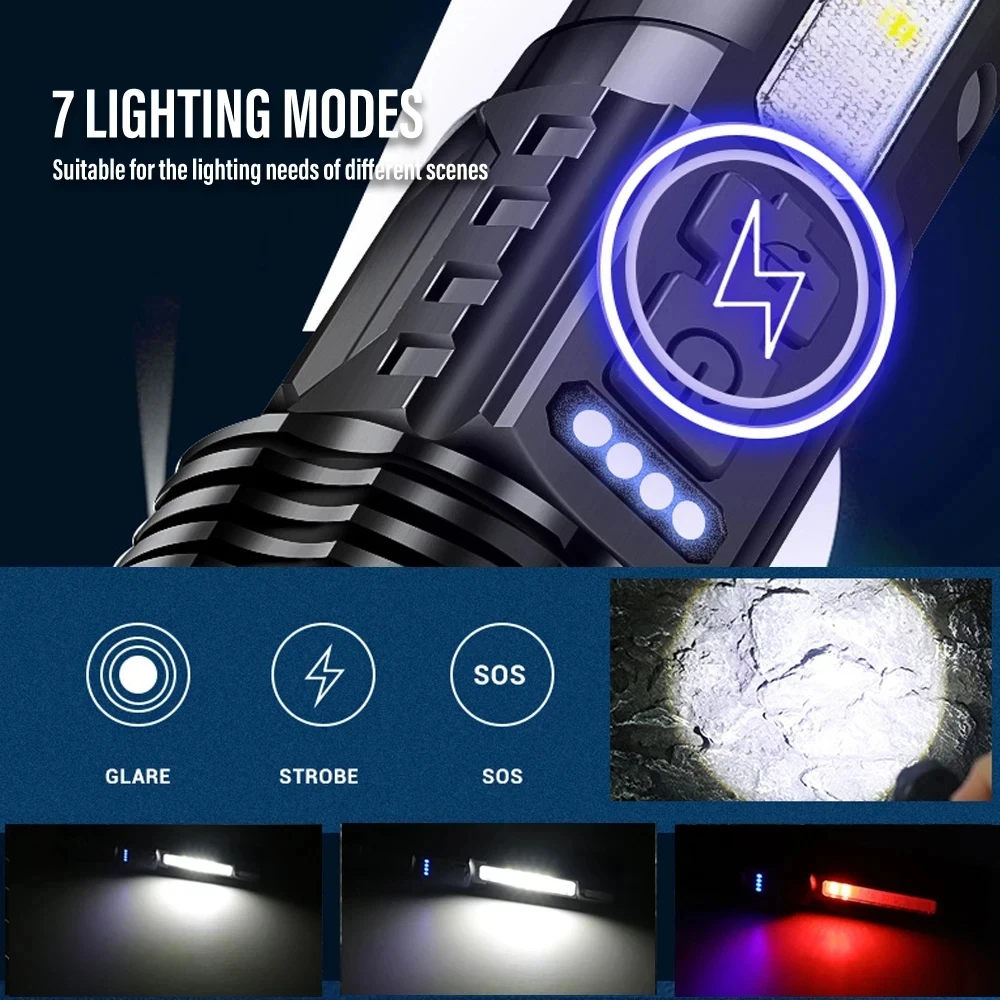 Senter LED Kuat Lampu Camping  - Fishing Light ulasan dan harga