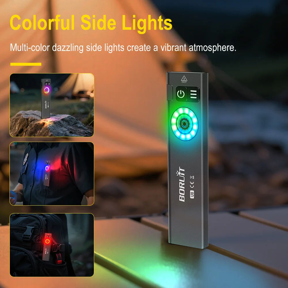 BORUiT U8 650LM EDC Senter LED - Fishing Light ulasan dan harga