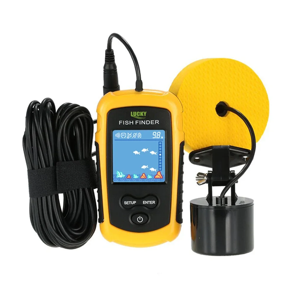 Penemu ikan berkabel portabel  - Fish Finder Cable ulasan dan harga