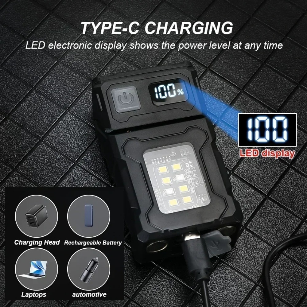 180 °   Senter LED Putar USB I - Fishing Light ulasan dan harga
