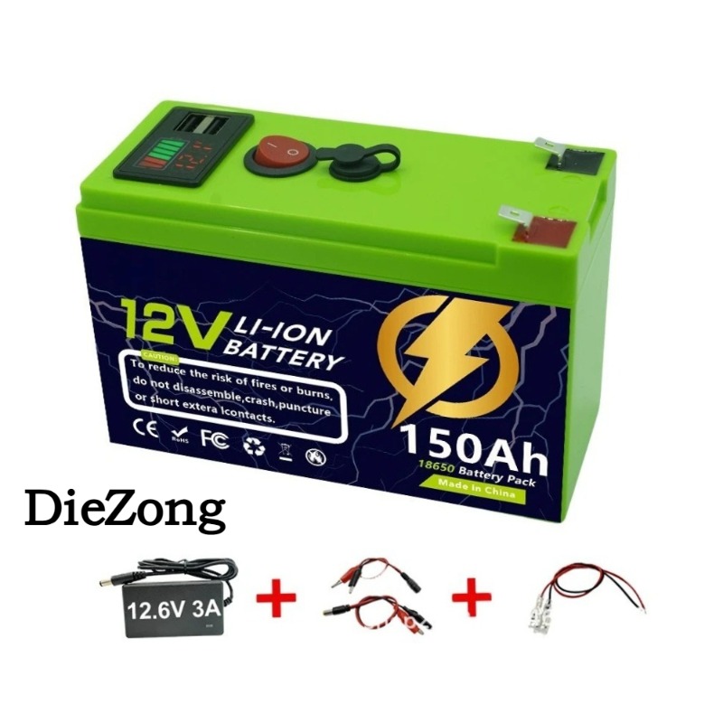 Baterai 12.6V 60~150Ah Baru di - Fish Finder Charger ulasan dan harga