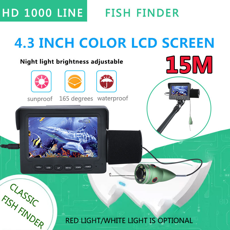 Kamera Pancing Bawah Air 15M 1 - Fish Finder Cable ulasan dan harga