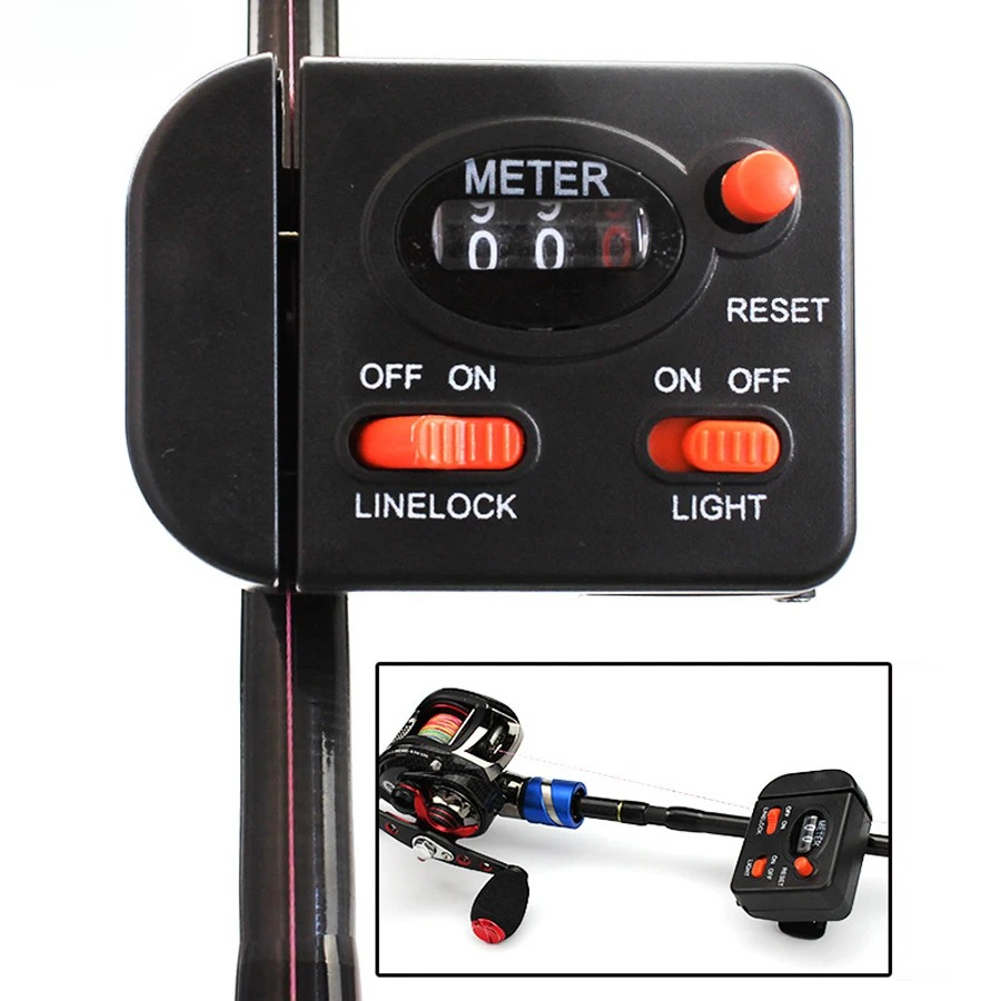 Penghitung Kabel Pancing Digit - Fish Finder Transducer ulasan dan harga