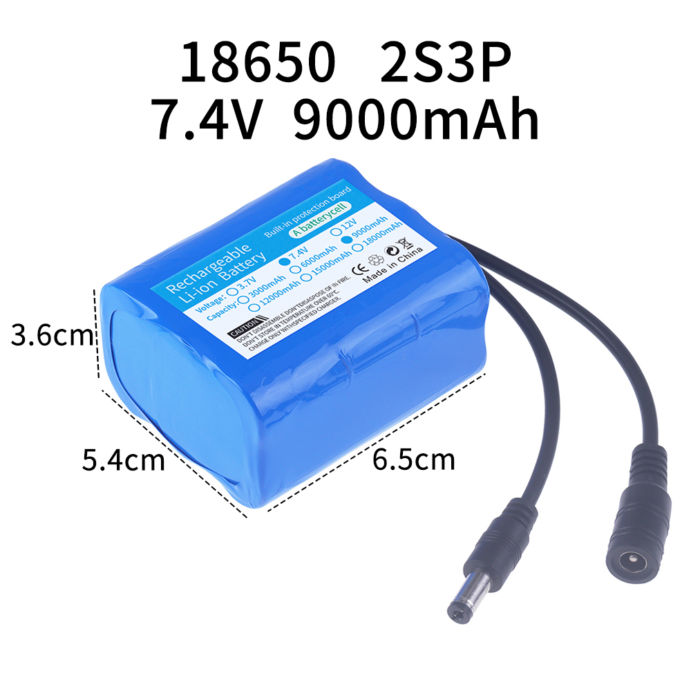 Baterai 7.4V 3000mah/6000mah/9 - Fish Finder Charger ulasan dan harga