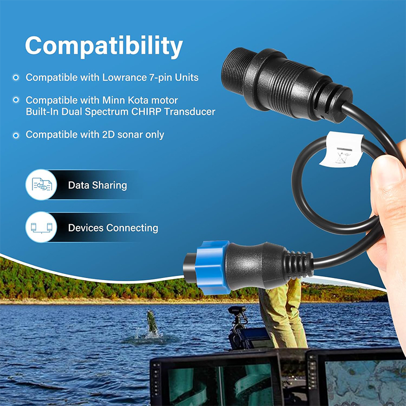 MKR-DSC-10 1852077 Kabel Adapt - Fish Finder Transducer ulasan dan harga