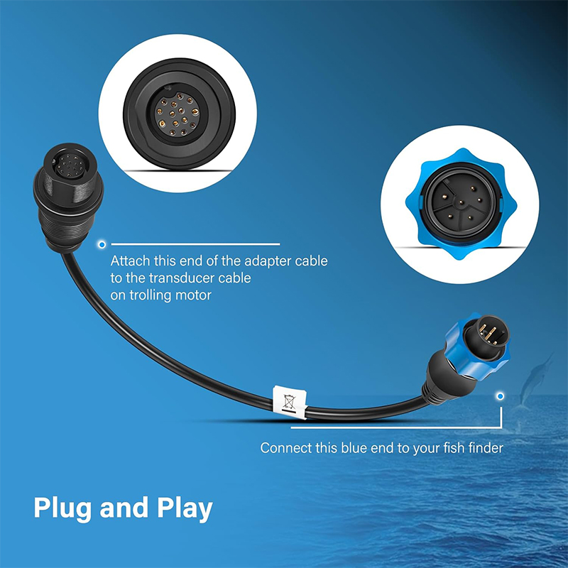 MKR-DSC-10 1852077 Kabel Adapt - Fish Finder Transducer ulasan dan harga