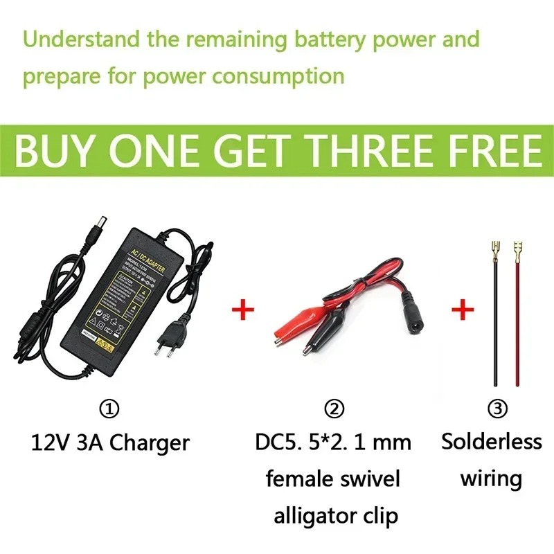 Baterai Siklus Dalam Lithium 1 - Fish Finder Charger ulasan dan harga