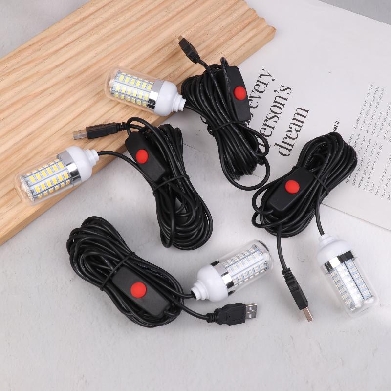 Lampu Pancing LED USB 5V IP68, - Fish Finder Charger ulasan dan harga