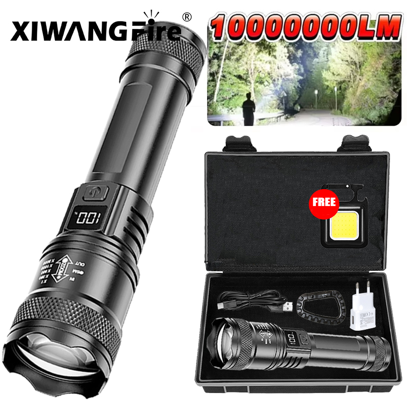 Senter LED Ultra Terang 2000LM - Fishing Light ulasan dan harga