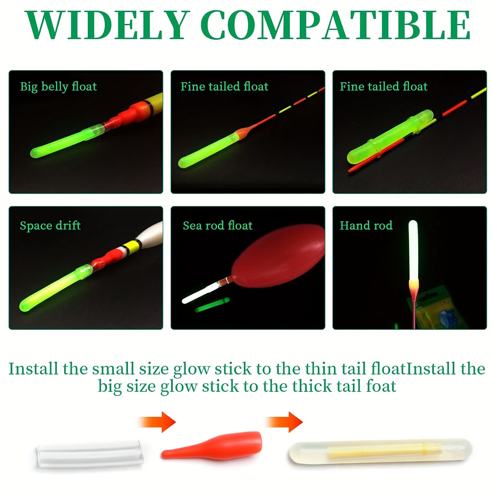 100PCS Lampu Pancing Profesion - Fish Alarm ulasan dan harga