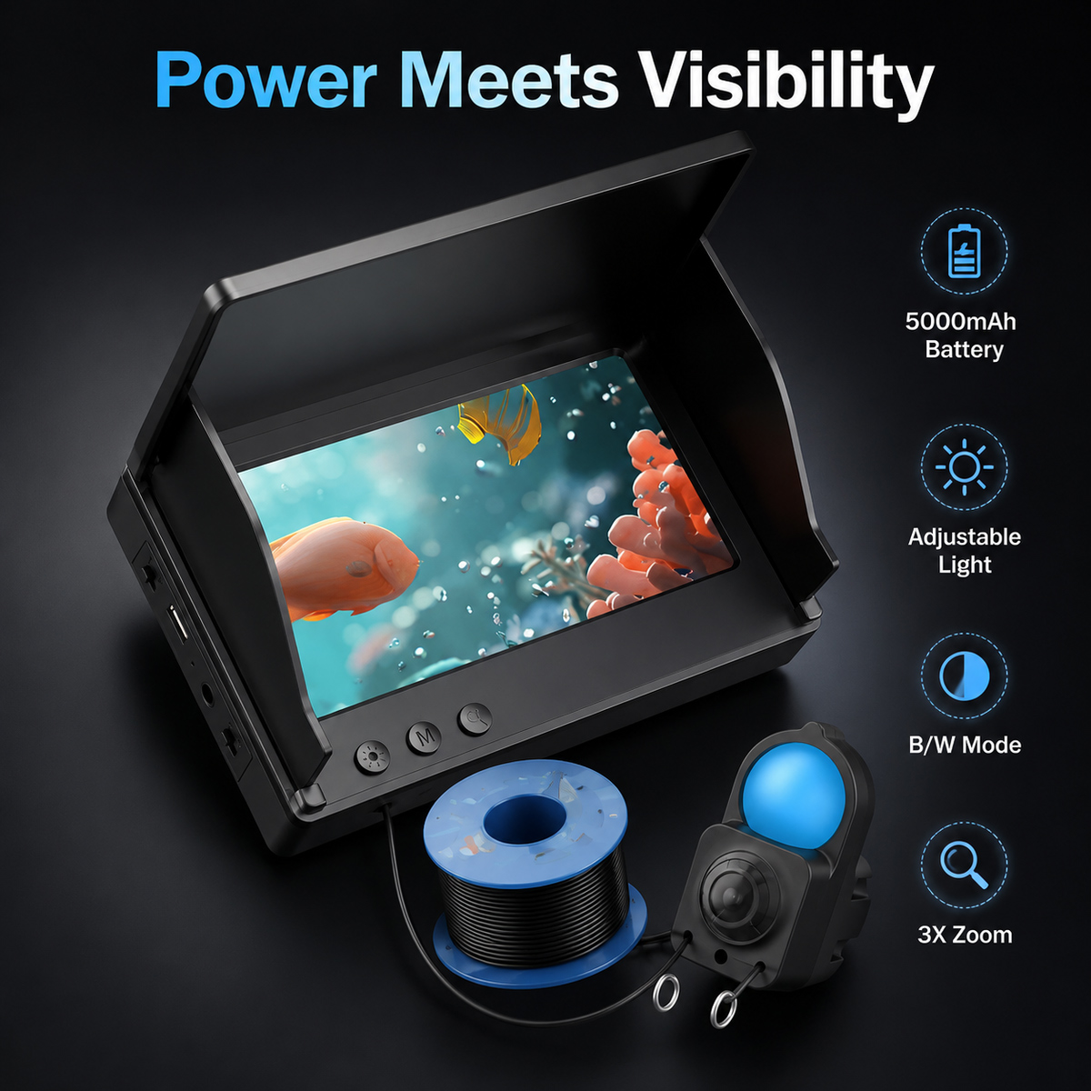 Kamera Pemancing Bawah Air HD  - Fishing Camera ulasan dan harga