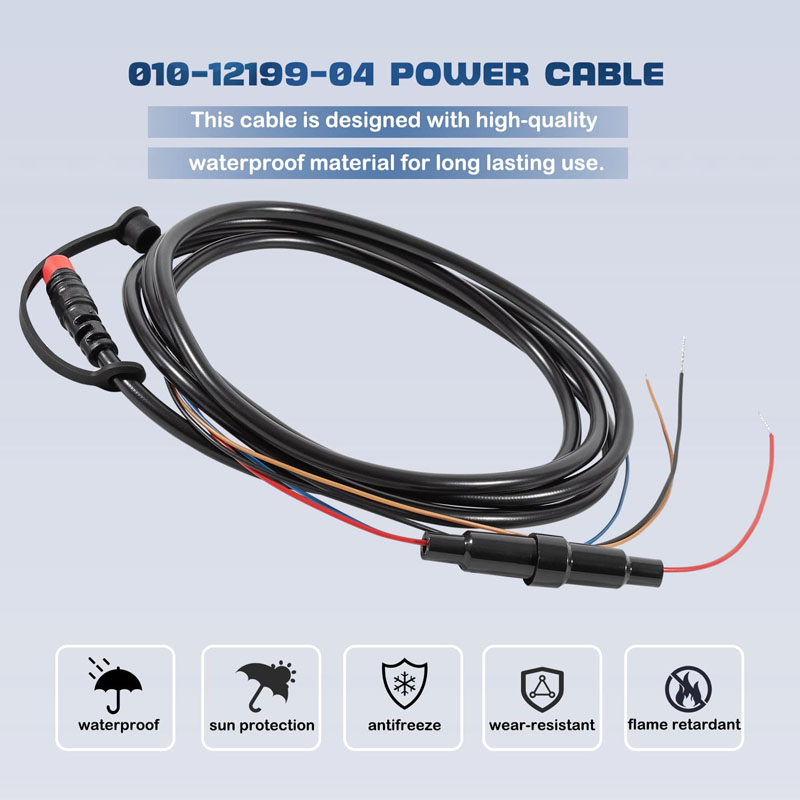 010-12199-04 Kabel Daya/Data A - Fish Finder Cable ulasan dan harga