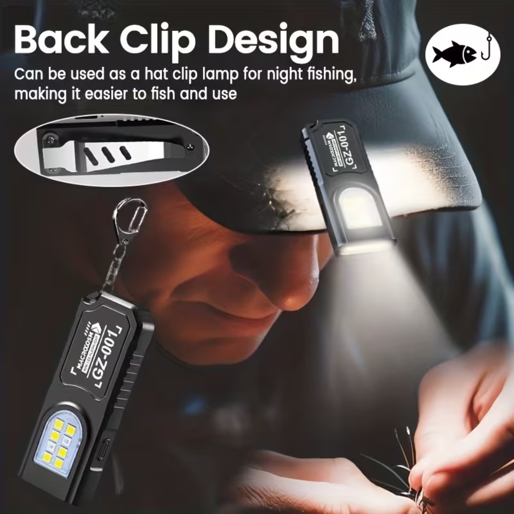Senter Gantungan Kunci LED COB - Fishing Light ulasan dan harga