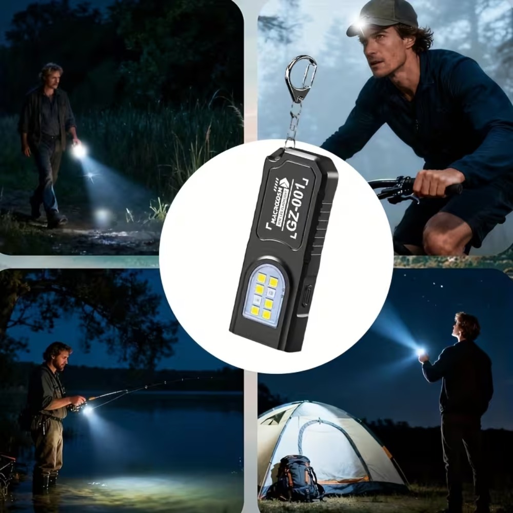 Senter Gantungan Kunci LED COB - Fishing Light ulasan dan harga
